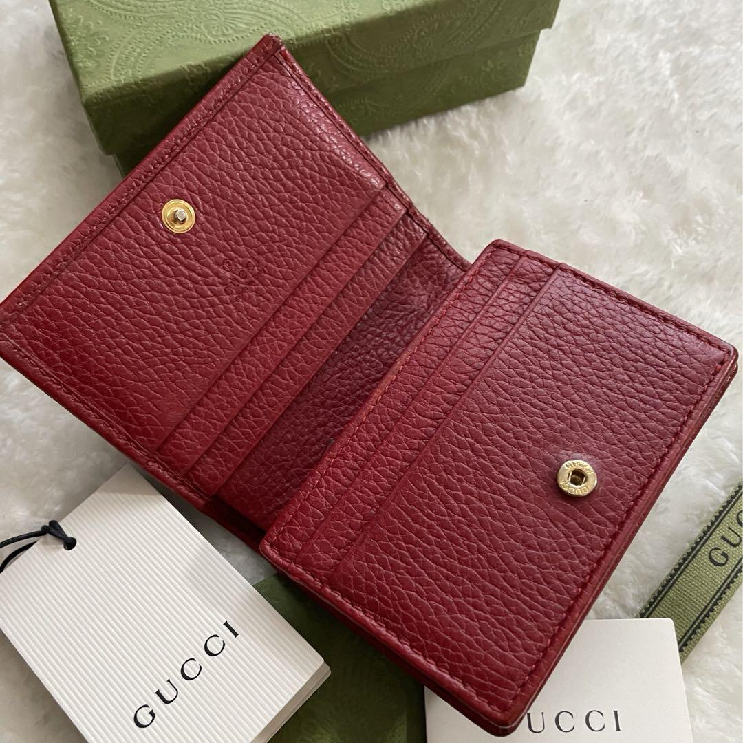 【美品】 901 GUCCI グッチ 2つ折り 財布 コンパクト_画像4