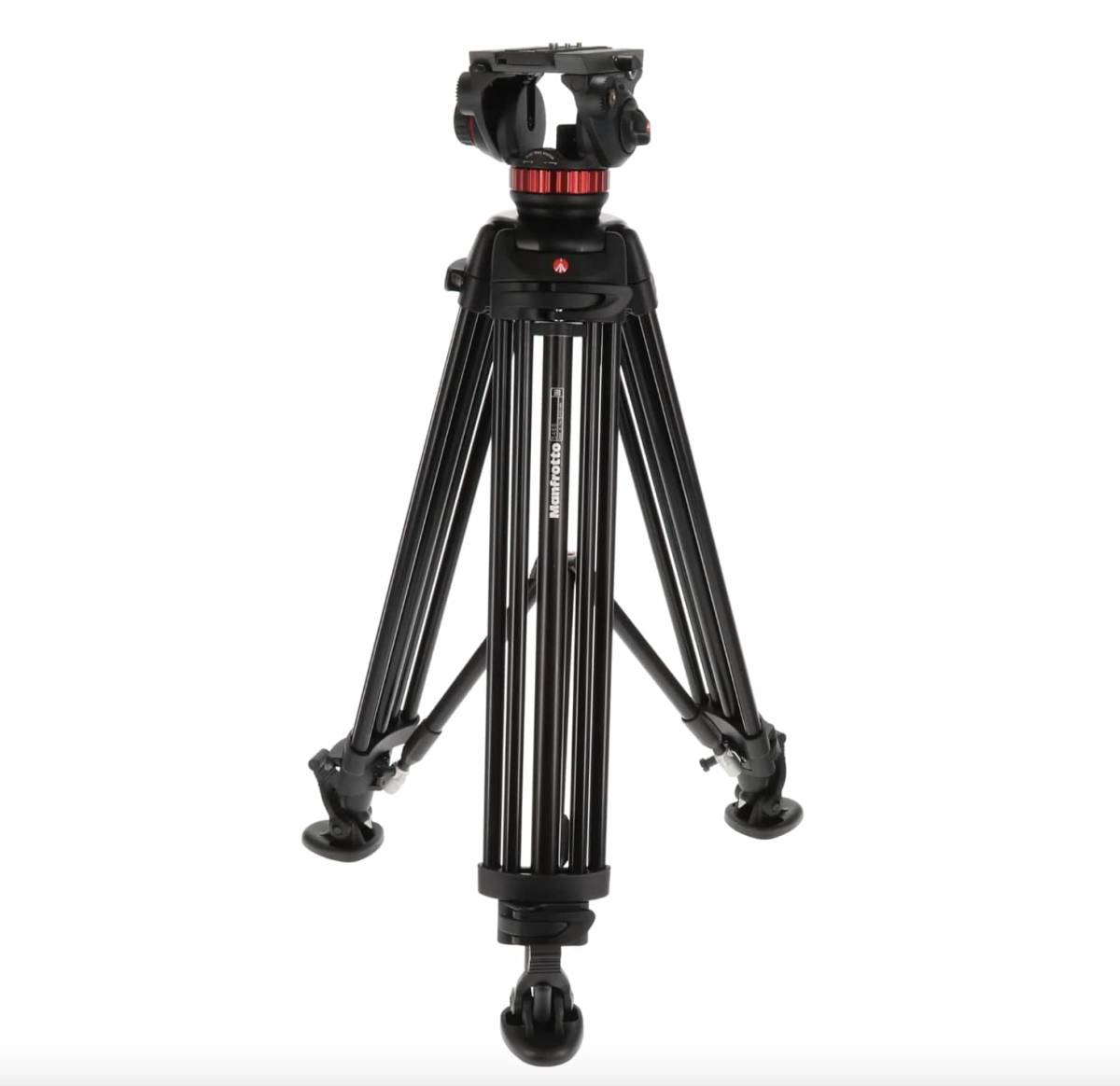 未使用品!Manfrotto ビデオキット ツイン3段アルミ MSタイプ 未使用品!Manfrotto ビデオキット ツイン3段アルミ MSタイプ