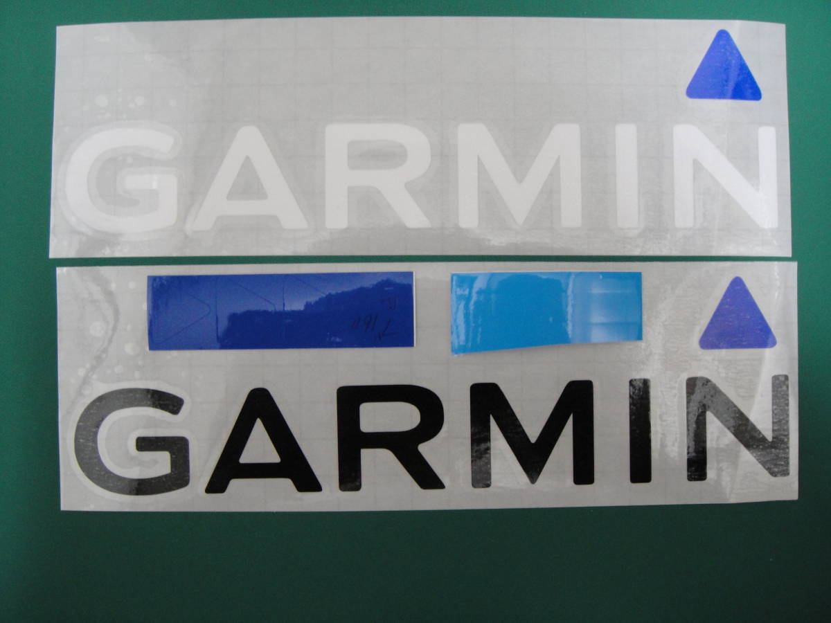 GARMIN 200mm 色限定　ステッカー　エンブレム　デカール　ガーミン　ガーミンどうでしょう ハイグレード耐候６年 　CTS011_端切れ　ブルー・スカイブルー