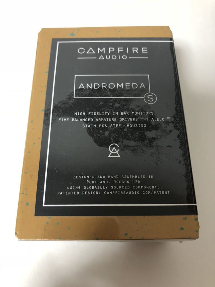  原文:新品未開封 Campfire Audio Andromeda S B-Stock 保証あり