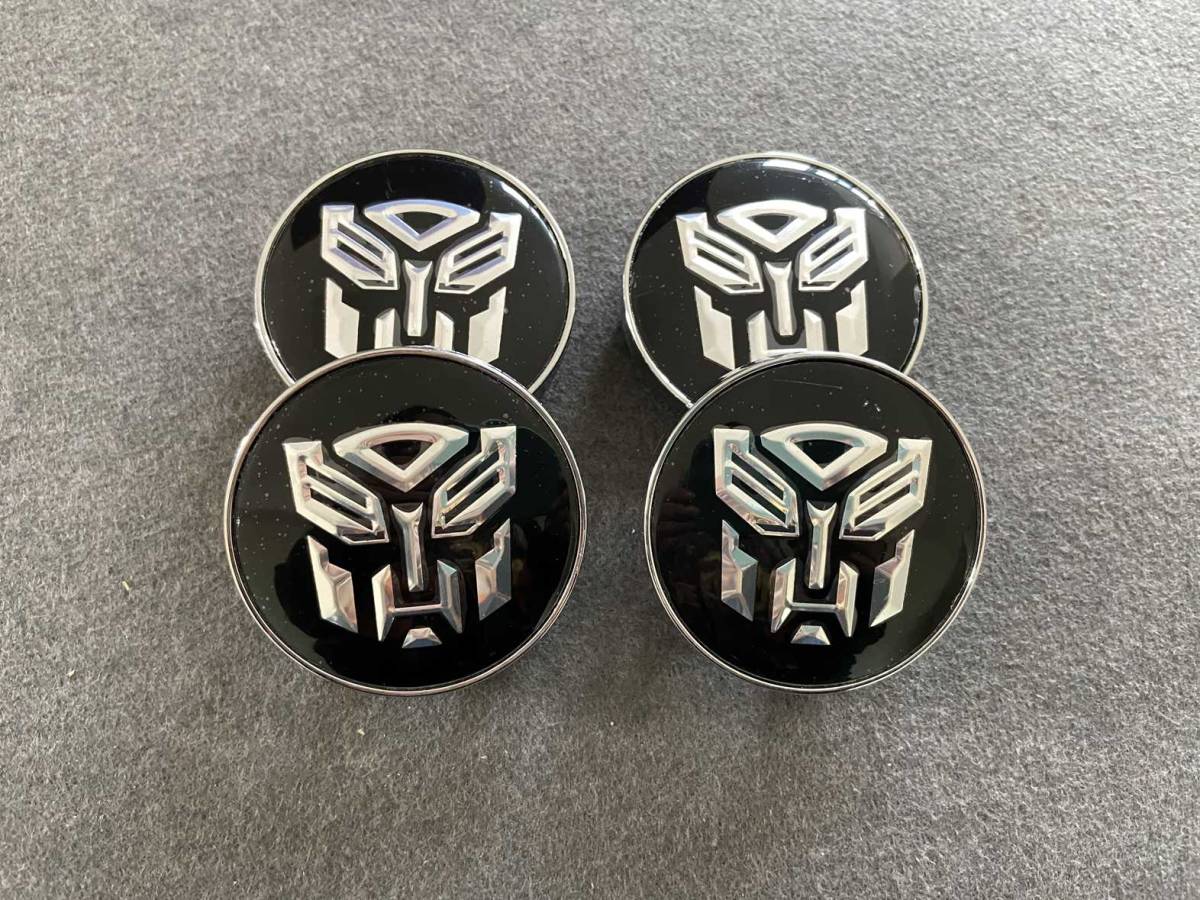 汎用Transformers ホイールキャップ ホイール ハブキャップ センター キャップ保護 防塵 4個セット 外径60mm T90番_画像2