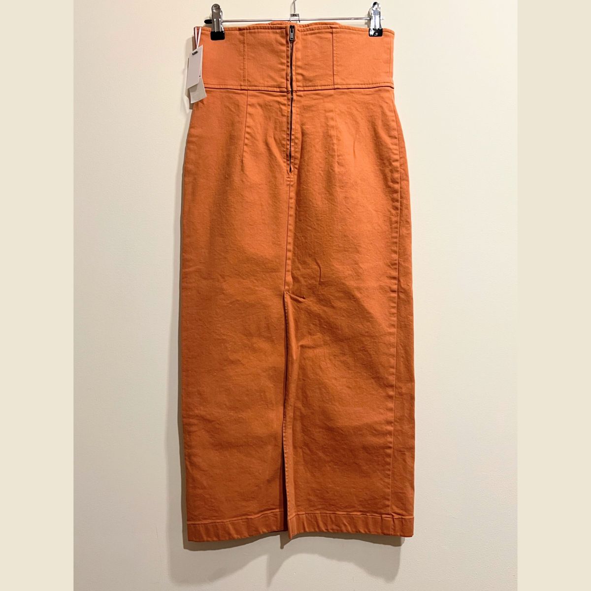 【新品】SNIDEL(スナイデル) レースアップタイトスカート オレンジ