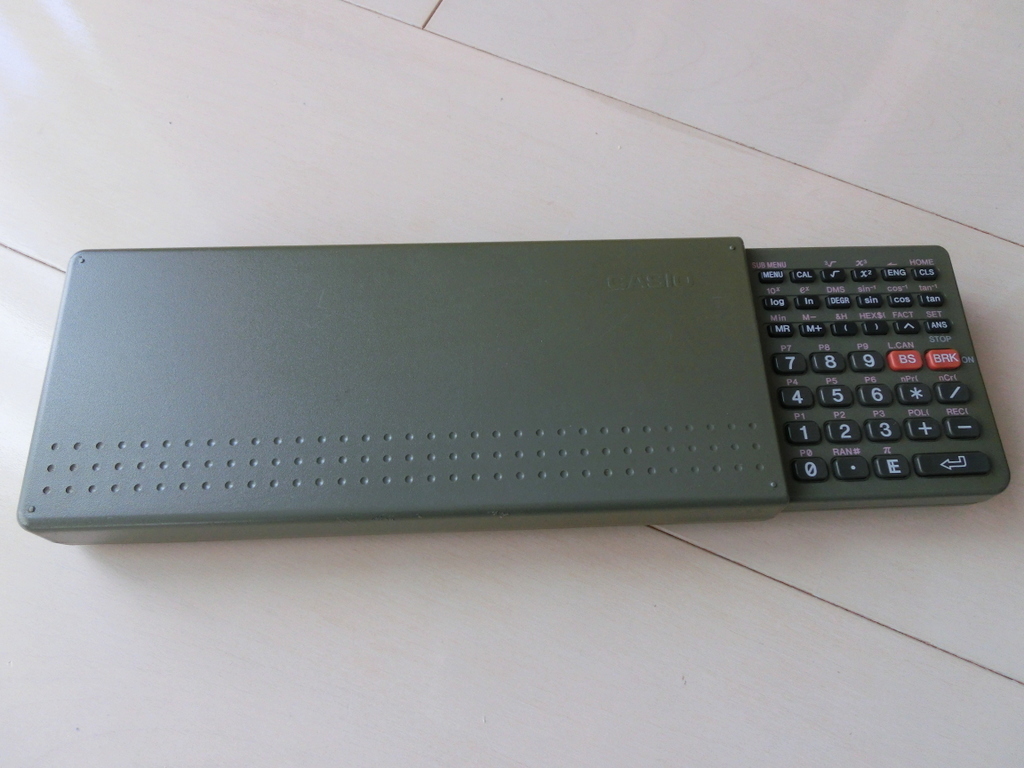 CASIO FX-890P ポケコンポケットコンピュータRAM増設256KB CASIO FX-890P ポケコンポケットコンピュータRAM増設256KB
