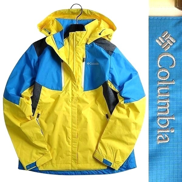 ■Columbia コロンビア 新品 定価2.3万 ウィンドブレーカー シェルジャケット アウトドアウェア YLG006 762 100/L ▲021▼bus155co_画像1