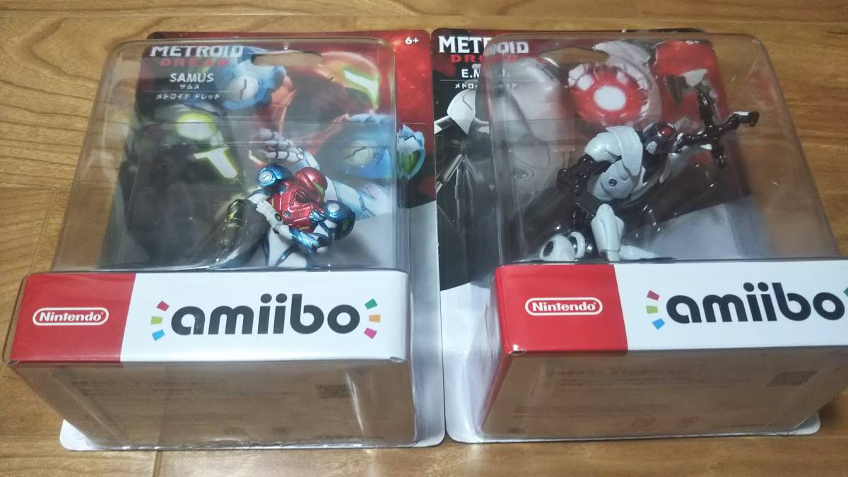 amiibo『サムス(メトロイドドレッド)』＆『E.M.M.I.』未開封 2点セット_画像2