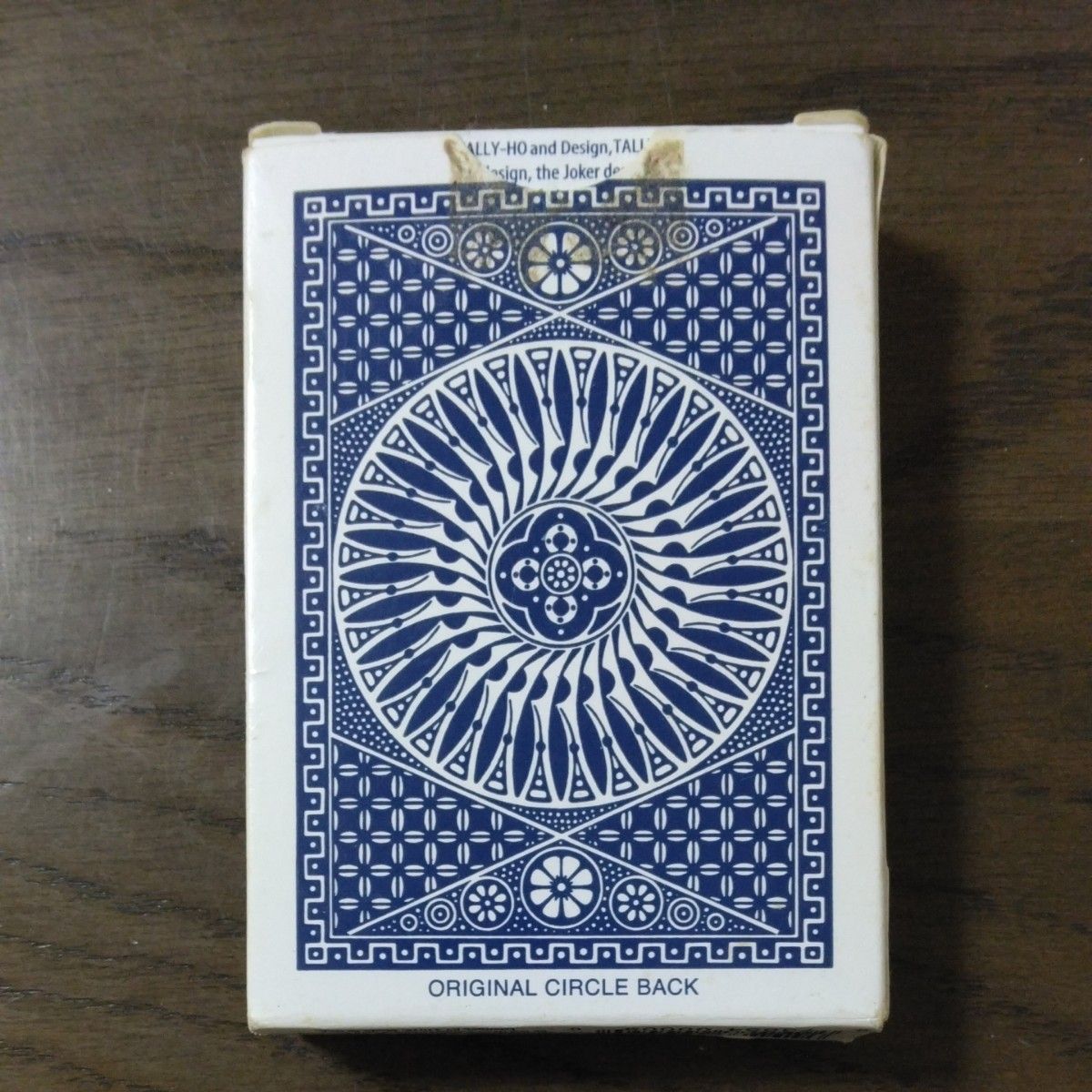 タリホー トランプ  TALLY HO No.9青　カード