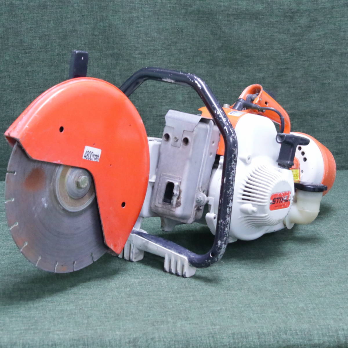 あ//A6436 STIHL(スチール) エンジンカッター　TS350 　メンテナンス済み　動作品_画像1