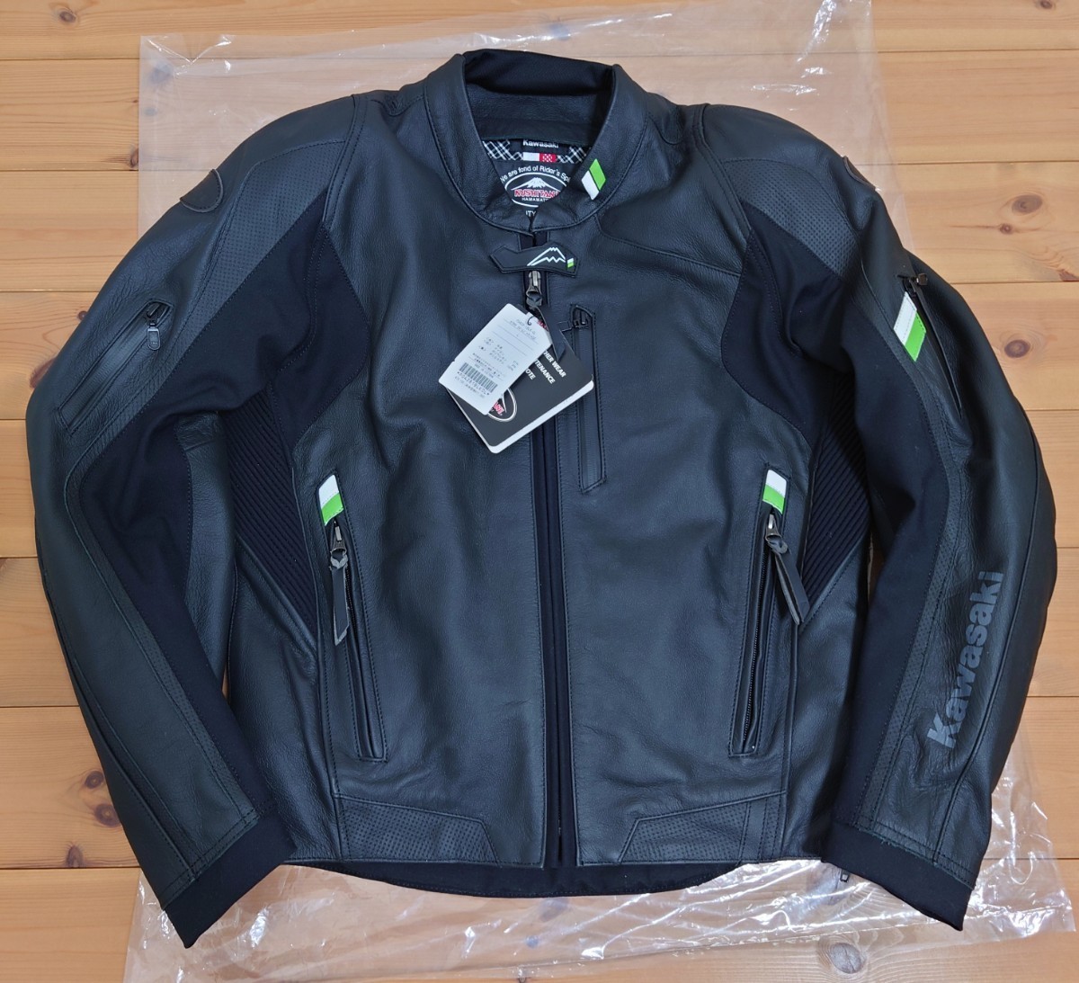 新品】 KUSHITANI × Kawasaki CHROME JACKET L 検) クシタニ 新品】 KUSHITANI × Kawasaki CHROME JACKET L 検) クシタニ