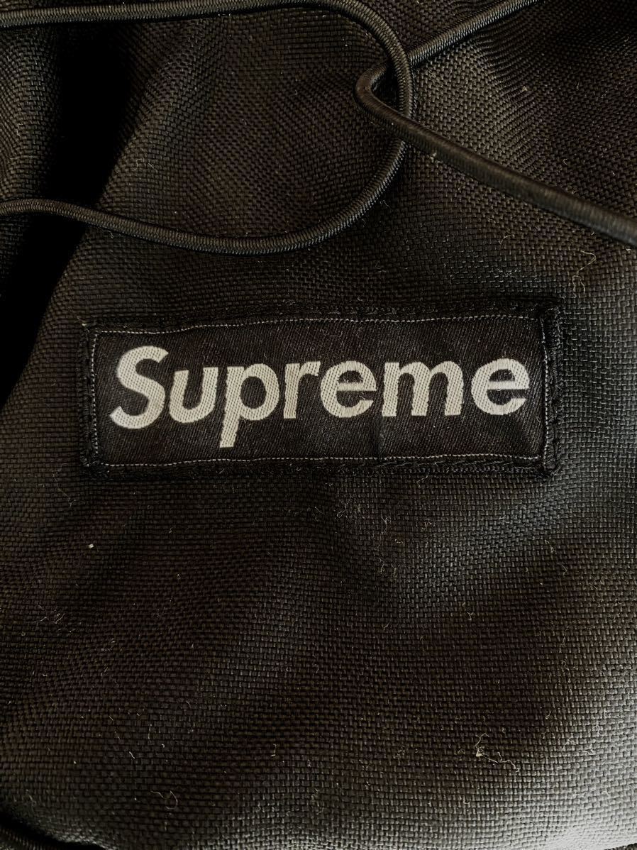 1円スタート 5代目 supreme backpack シュプリーム バックパック BLACK 黒 リュック_画像2