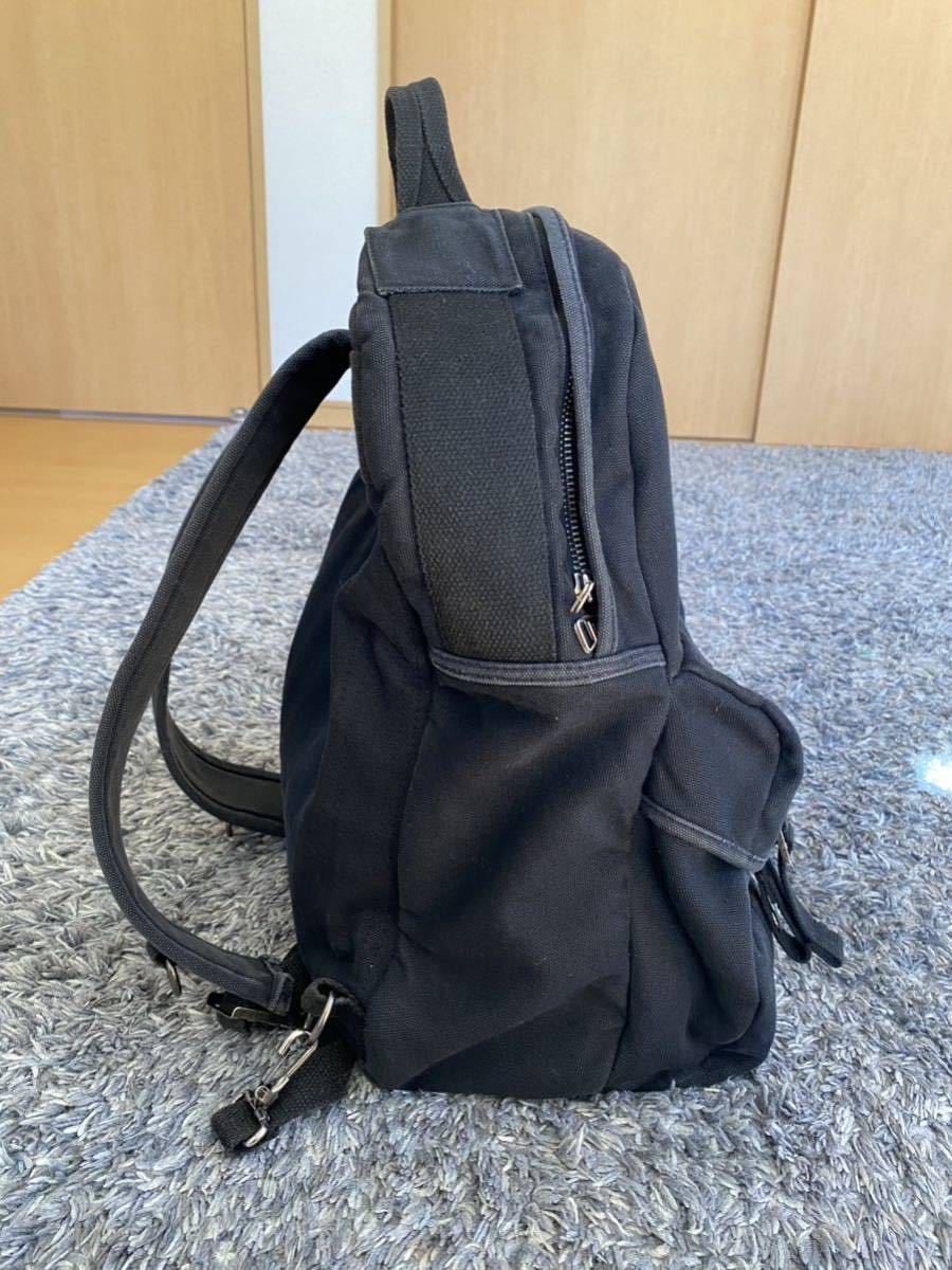 1円スタート WTAPS ダブルタップス Backpackバックパック BLACK 黒 リュック_画像2