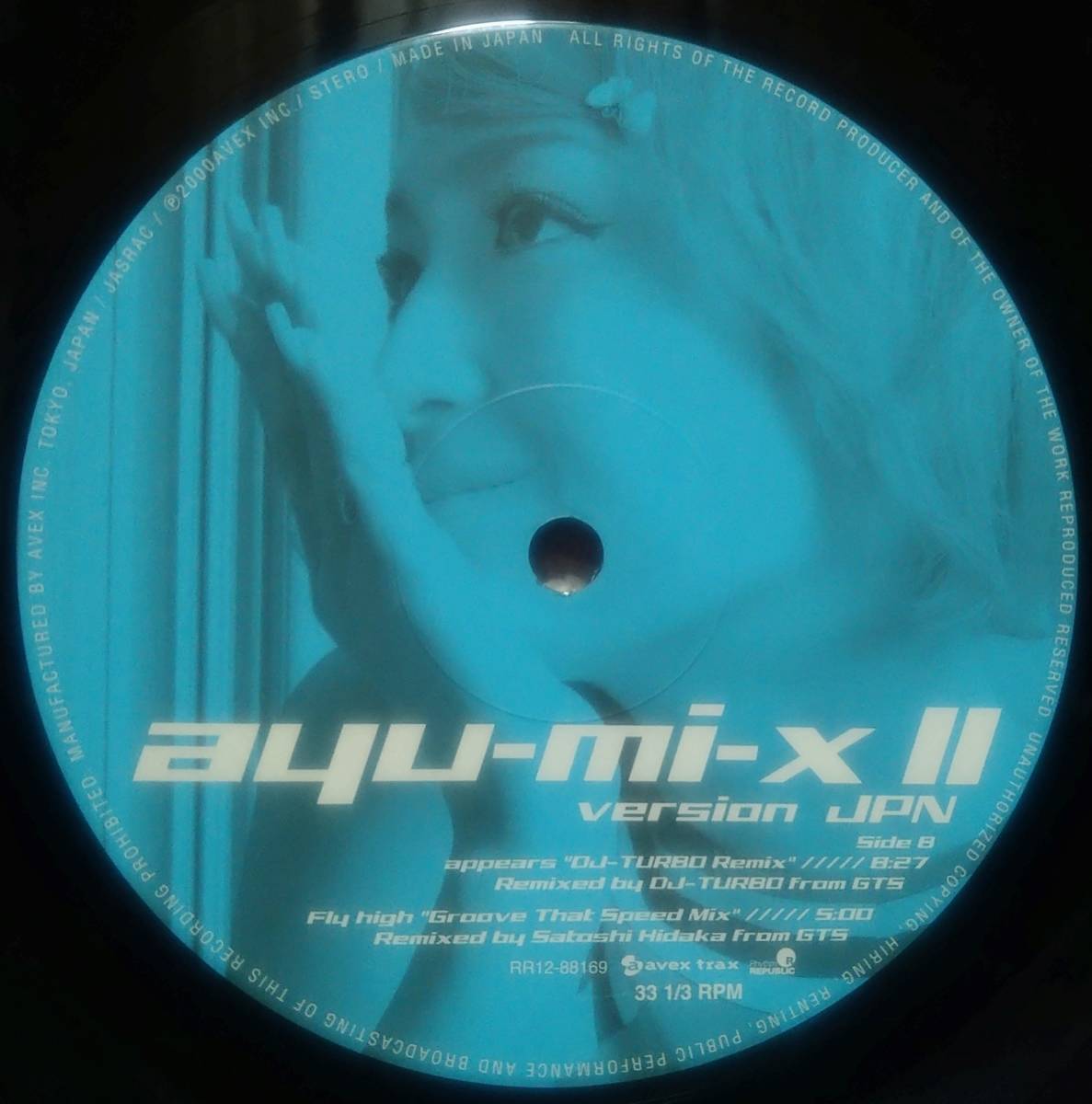 【LP×2 J-Pop】浜崎あゆみ（Ayumi Hamasaki）「Ayu-mi-x II Version JPN 」JPN盤_Side2