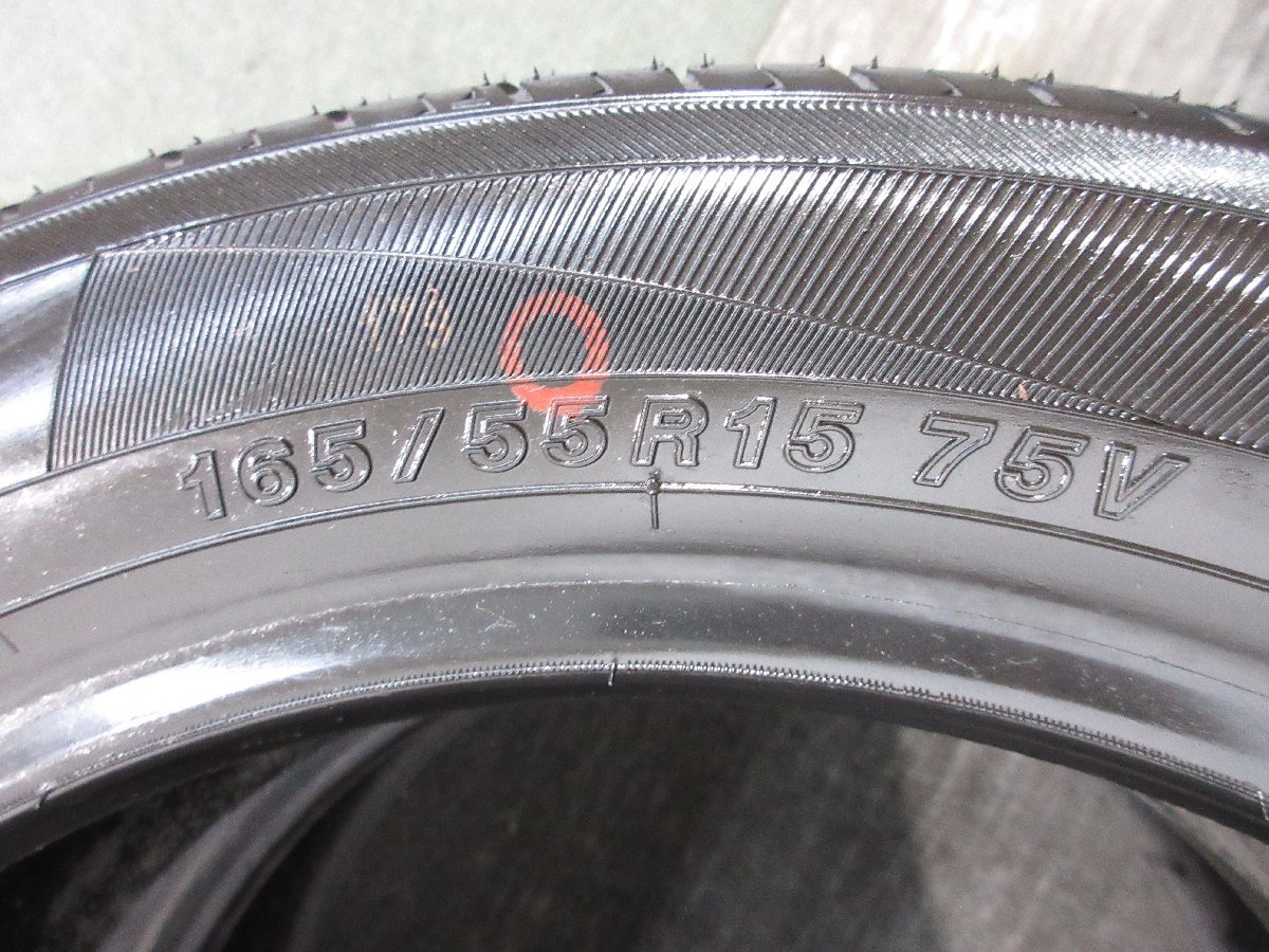 激安　ヨコハマ　ブルーアース　165/55R15　中古タイヤ2本SET　22年製　売り切り_画像6