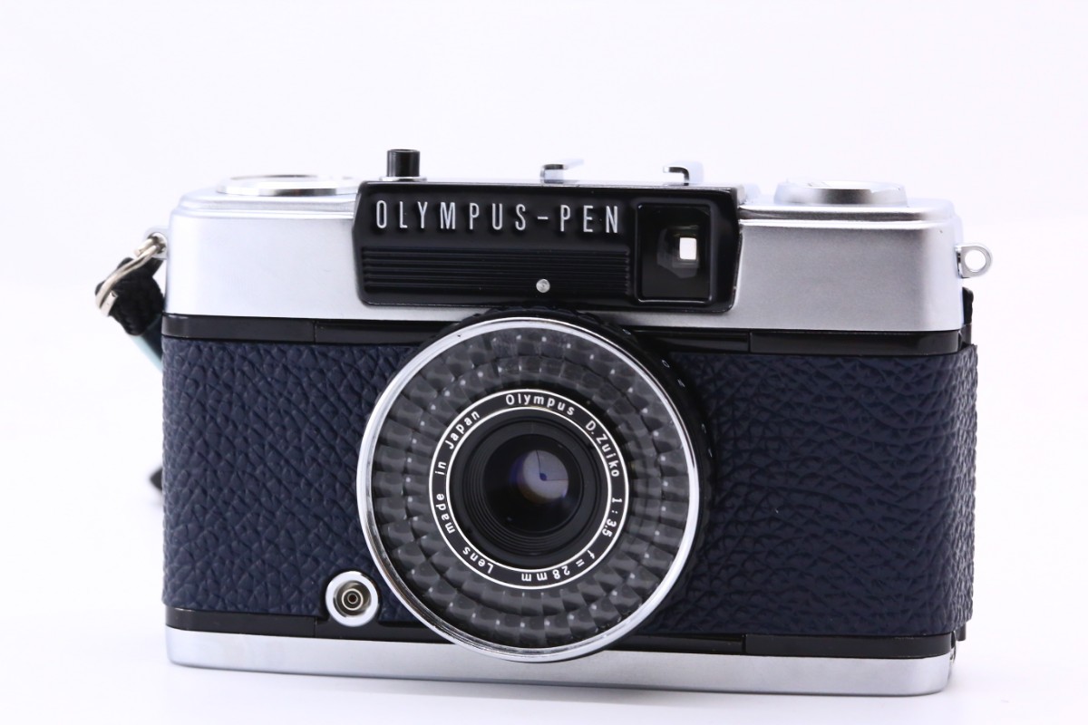 【整備済み・超美品】オリンパス OLYMPUS PEN EE-3 ブルー コンパクトフィルムカメラ #11429