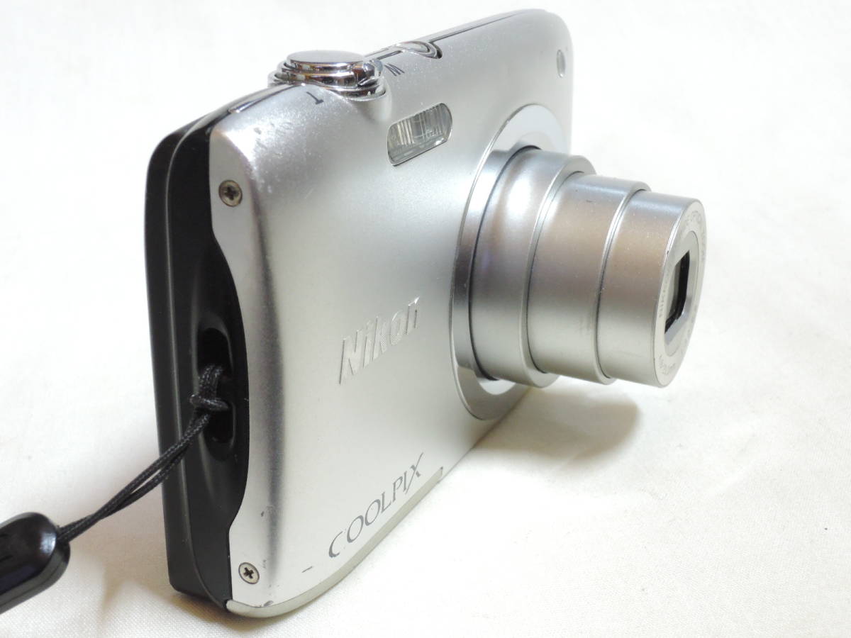 動作品 ニコン/Nikon COOLPIX A100 (NIKKOR 5× WIDE OPTICAL ZOOM 4.6-23.0mm f3.2-6.5) バッテリー/SDカード付 デジタルカメラ/コンデジ_画像5