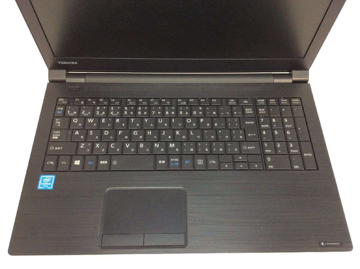 ジャンク/ TOSHIBA dynabook B45/B PB45BNAD4R5AD11 Intel Celeron 3855U メモリ4.1GB HDD500.1GB 【G17259】_画像4