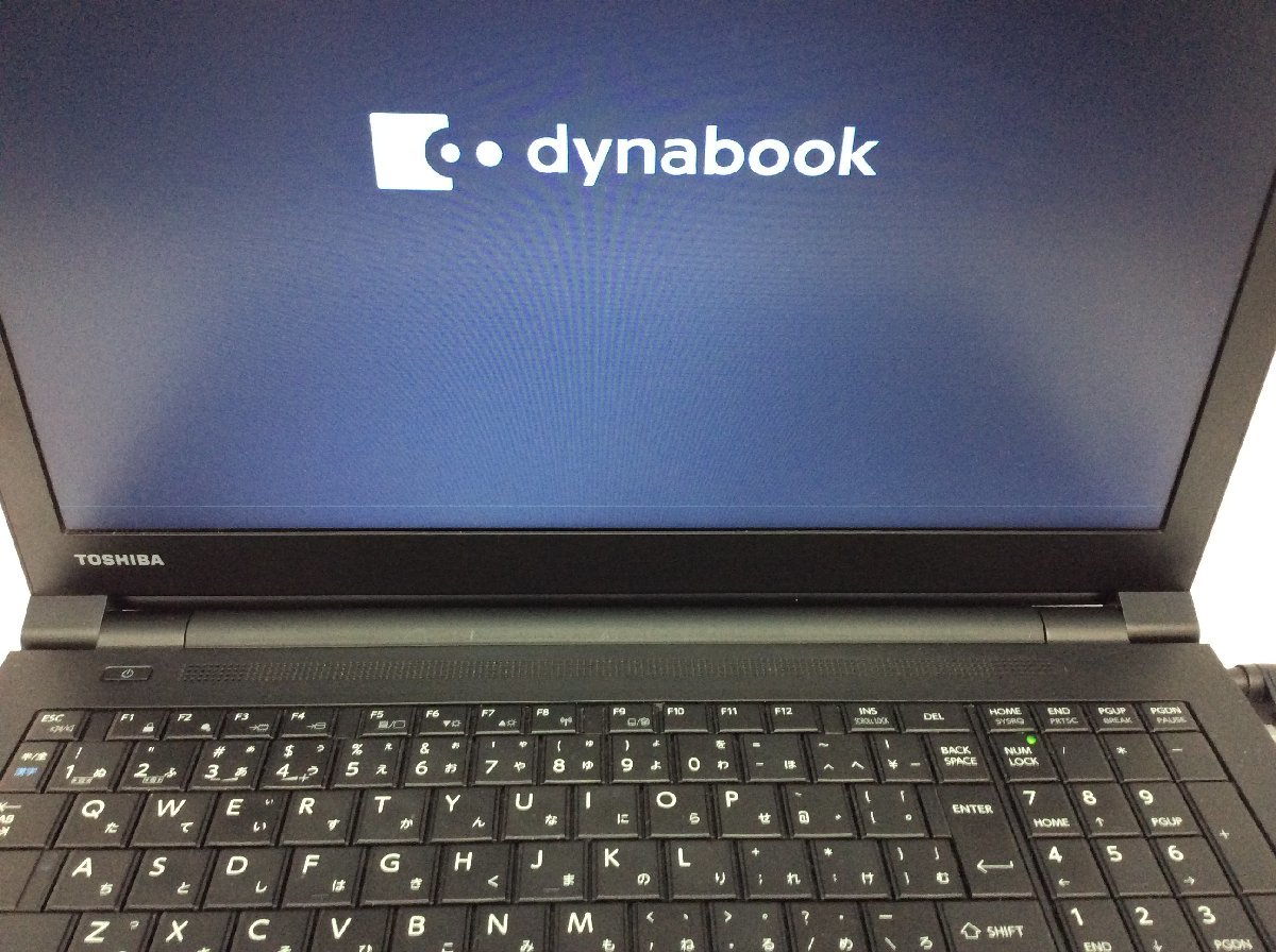 ジャンク/ TOSHIBA dynabook B45/B PB45BNAD4R5AD11 Intel Celeron 3855U メモリ4.1GB HDD500.1GB 【G17269】_液晶にライン抜けがあります