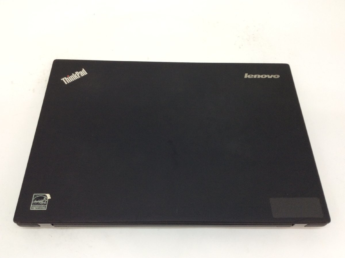 ジャンク/ LENOVO 20CLA1U2JP ThinkPad X250 Intel Core i3-5010U メモリ8.19GB HDD500.1GB 【G17643】_天板に塗装はがれ、シール跡があります