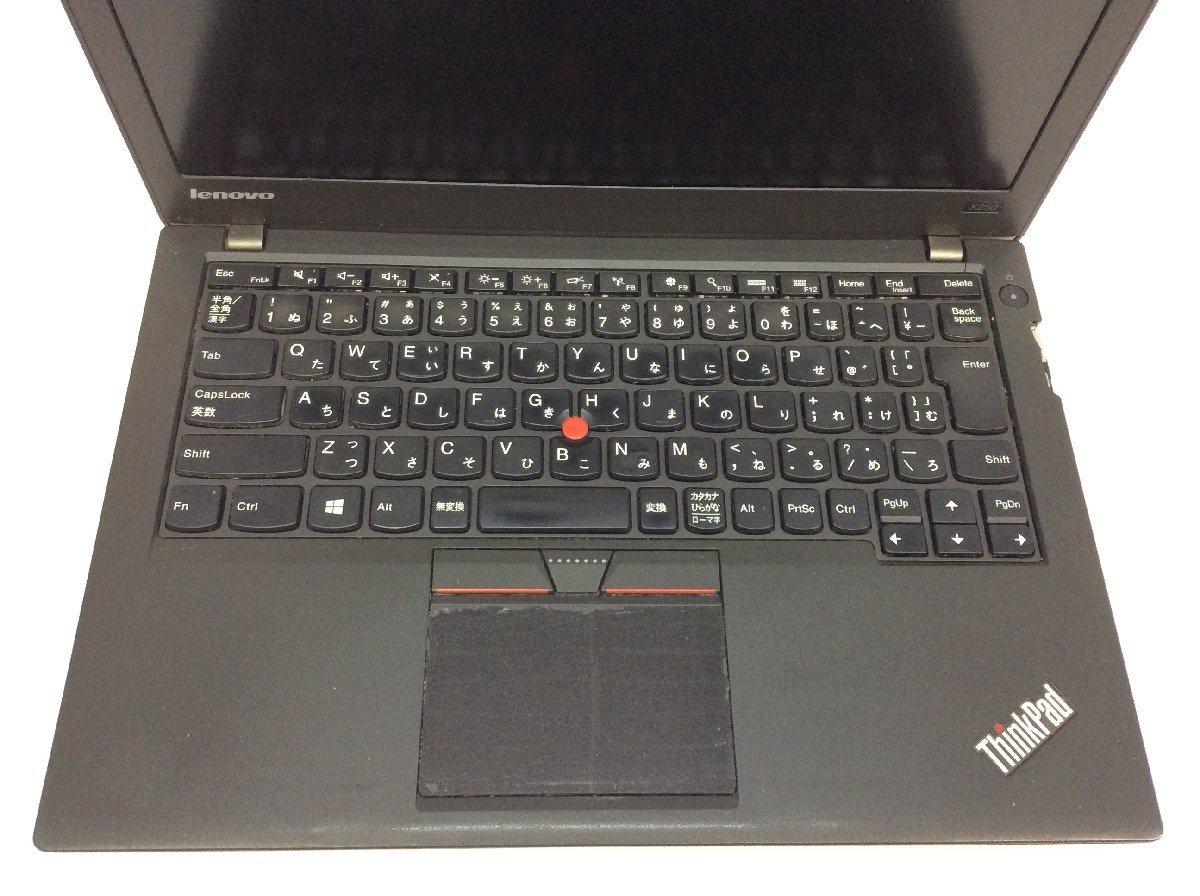  Junk / LENOVO 20CLA1U2JP ThinkPad X250 Intel Core i3-5010U memory 8.19GB HDD500.1GB [G17646]