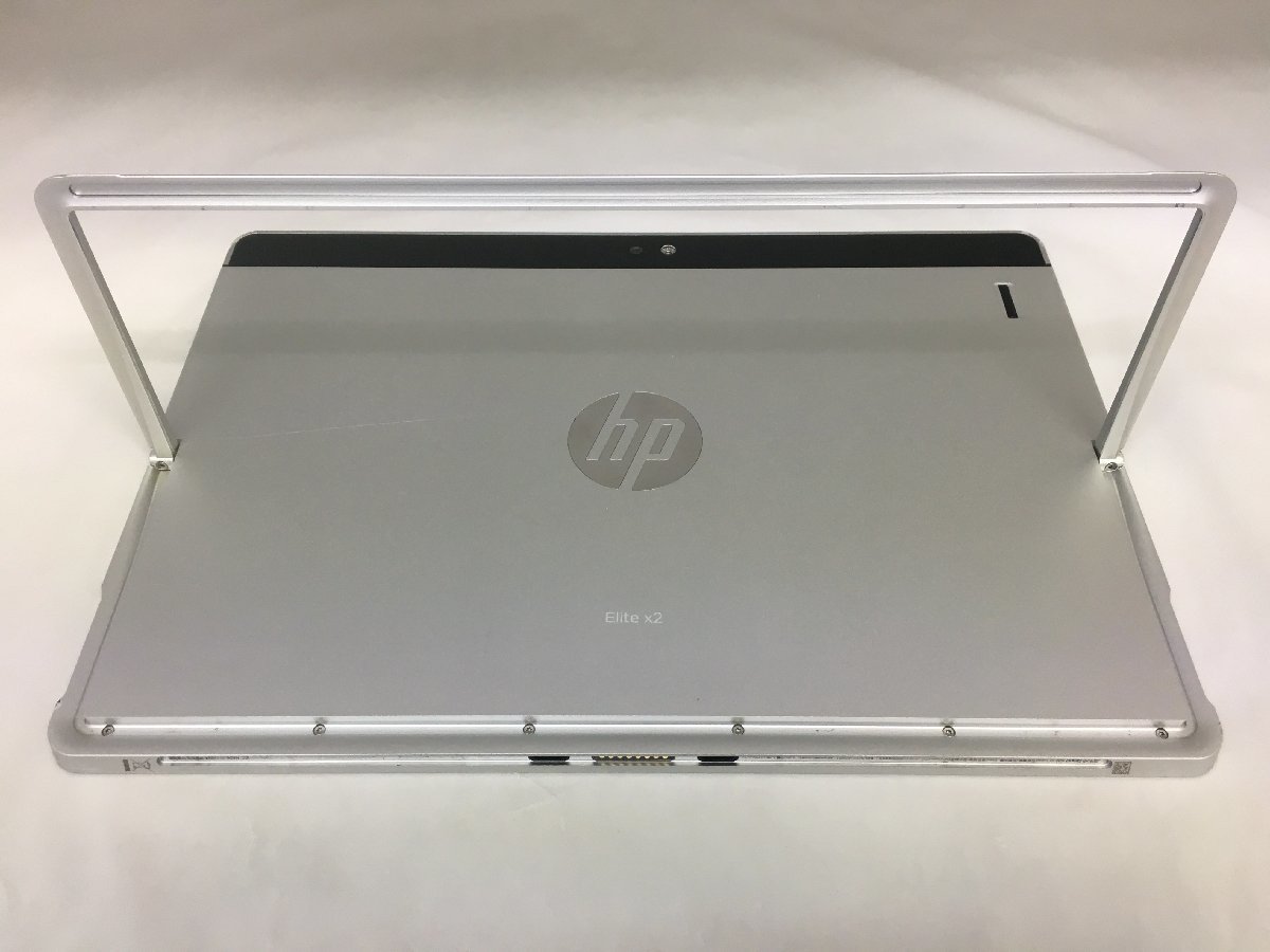 ジャンク/HP Elite x2 1012 G1/Core m3 6Y30 0.90GHz/128GB/4GB/12インチ/Windows10 Pro/高解像度/第6世代/AC欠品_スタンド裏に塗装はがれがあります