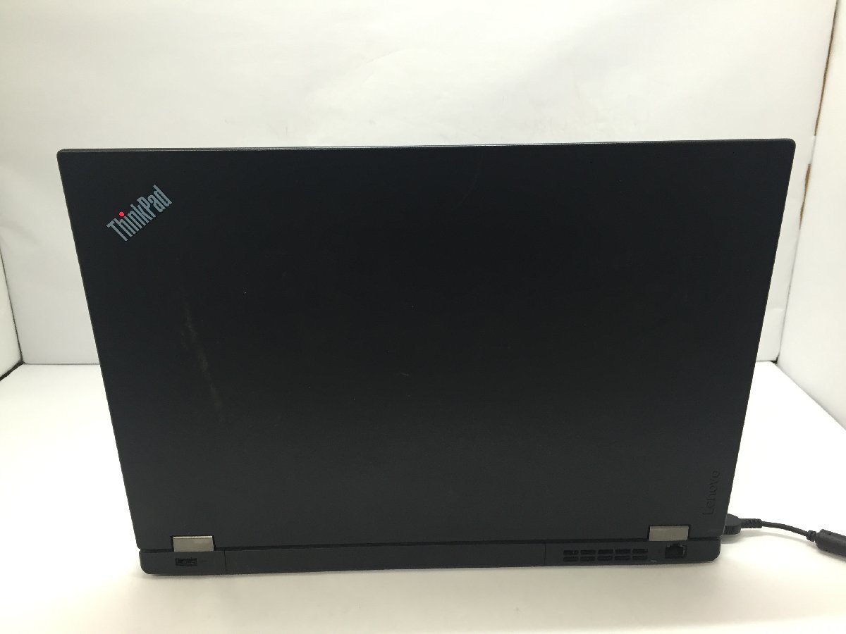 LENOVO 20J9S0RL00 ThinkPad L570 Intel Celeron 3965U メモリ4.1GB HDD500.1GB OS無し【G18058】_天板にキズがあります