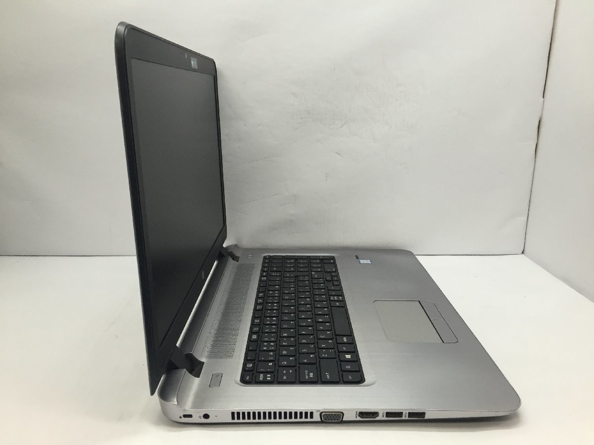 HP ProBook 470 G3 Intel Core i3-6100U メモリ4.1GB HDD500.1GB OS無し ACアダプター欠品【G18017】_側面にキズがあります