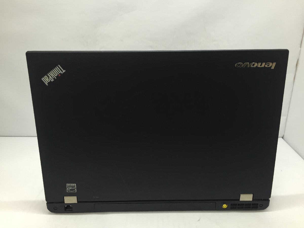 LENOVO 24752FJ ThinkPad L530 Intel Core i5-3320M メモリ4.1GB HDD320.07GB OS無し ACアダプター欠品【G18138】_天板にキズがあります