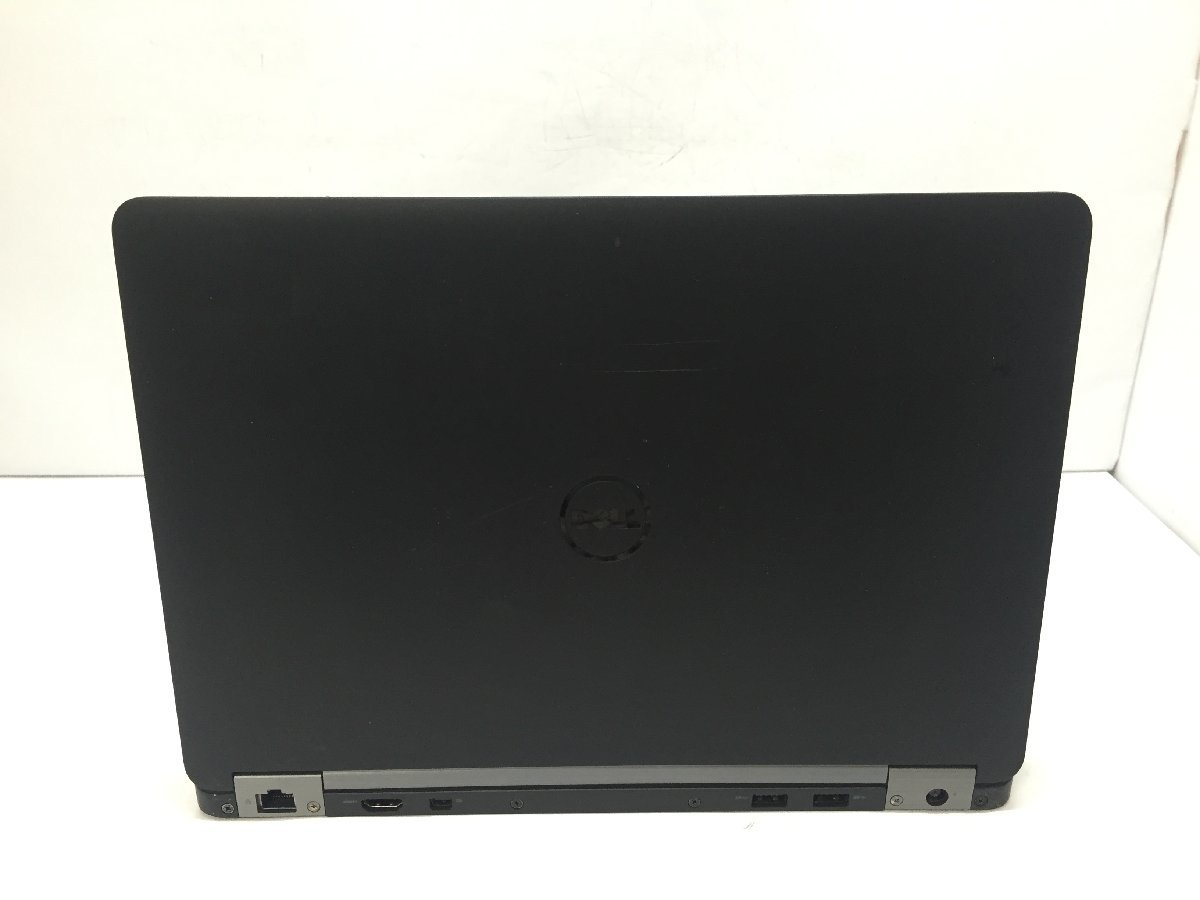 Dell Latitude E7270 Intel Core i5-6200U メモリ8.19GB SSD180.04GB OS無し ACアダプター【G18140】_天板にキズがあります