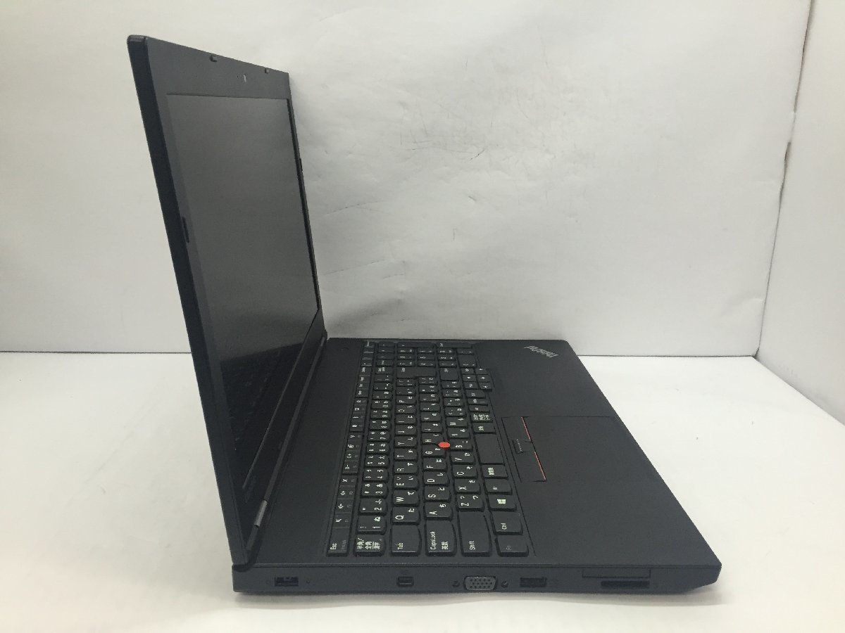 LENOVO 20J9A0SUJP ThinkPad L570 Intel Core i3-7100U メモリ8.19GB NVME256.06GB OS無し ACアダプター欠品【G18136】_画像2