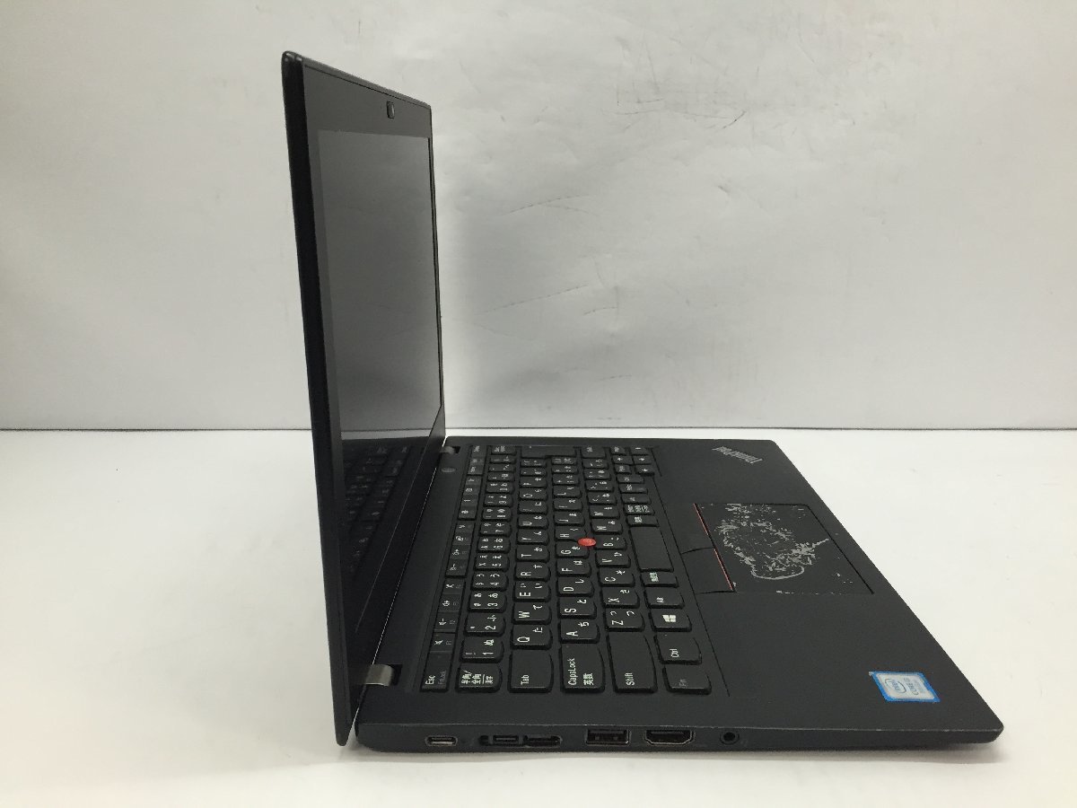 LENOVO 20KES2E600 ThinkPad X280 Intel Core i3-8130U メモリ4.1GB SSD256.06GB OS無しとACアダプター【G18178】_画像2