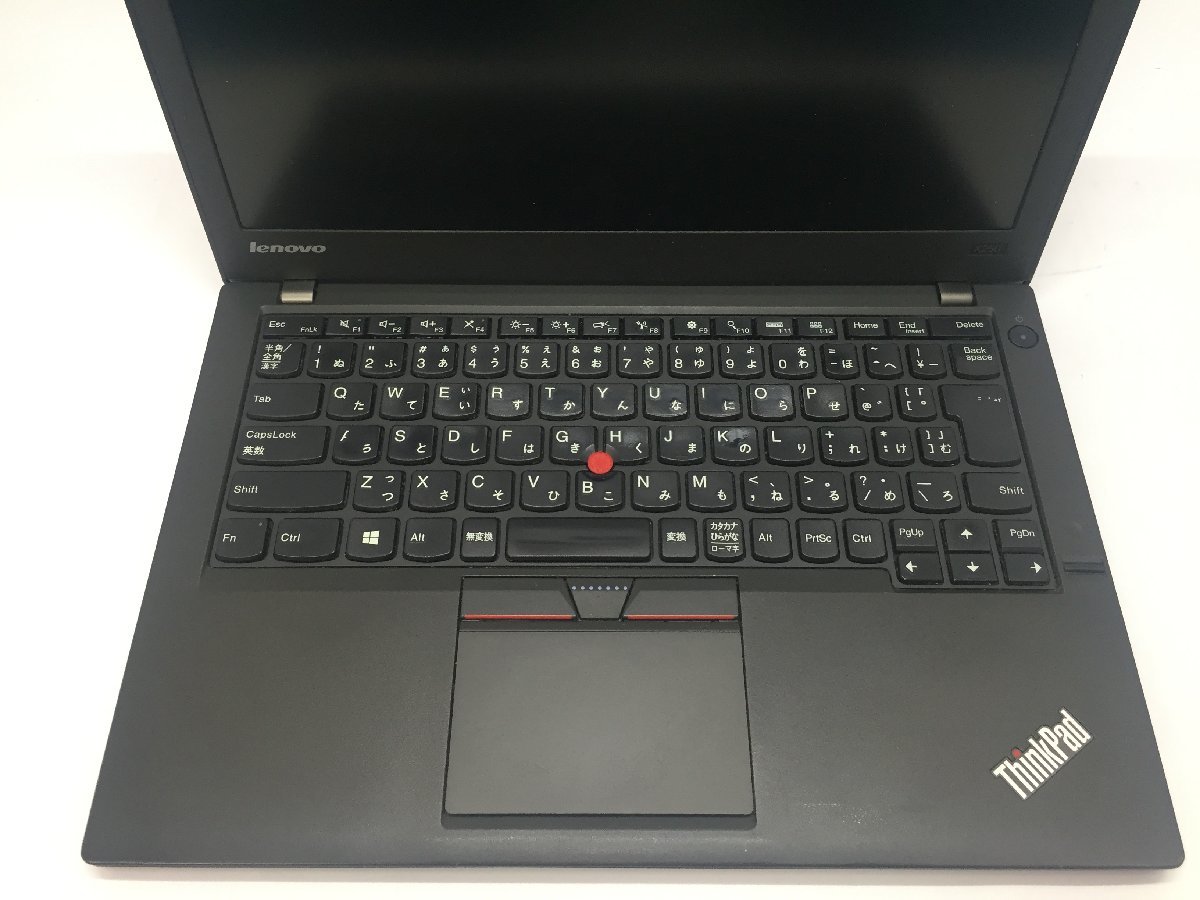 LENOVO 20CM006JJP ThinkPad X250 Intel Core i5-5300U メモリ8.19GB HDD500.1GB OS無し ACアダプター欠品【G18194】の画像4