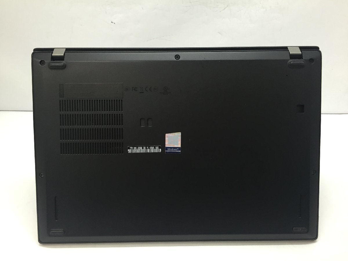 LENOVO 20KES2E600 ThinkPad X280 Intel Core i3-8130U メモリ4.1GB SSD256.06GB OS無し　ACアダプター【G18185】_底面の全角に塗装はがれがあります