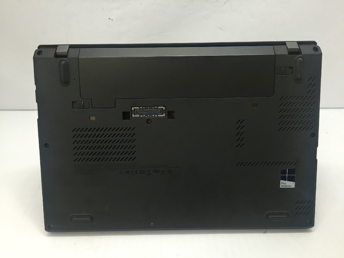 LENOVO 20CLA1U2JP ThinkPad X250 Intel Core i3-5010U メモリ8.19GB HDD500.1GB OS無し ACアダプター欠品【G18167】_画像6