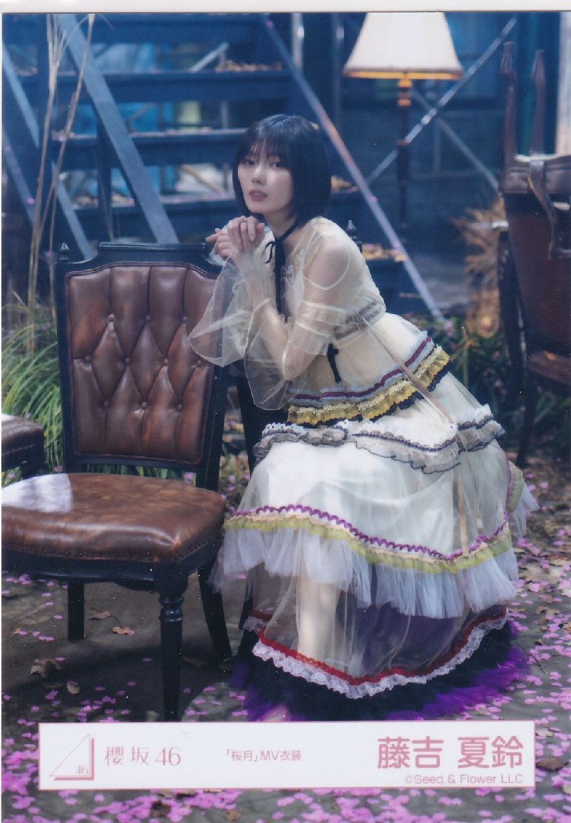 Yahoo!オークション - 櫻坂46 藤吉夏鈴 「桜月」MV衣装 生写真 座り Yahoo!オークション - 櫻坂46 藤吉夏鈴 「桜月」MV衣装 生写真 座り