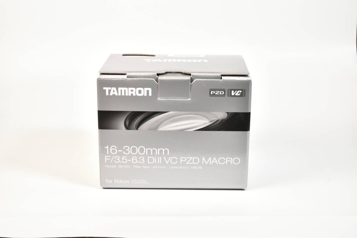 TAMRON 16－300㎜ F/3.5-6.3 Di ll VC PZD MACRO 空箱 送料無料 EF-TN-YO1006_画像2