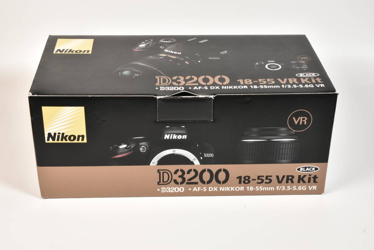 Nikon D3200 18-55 VR kit 空箱 ケーブル付 送料無料 EF-TN-YO1021_画像2