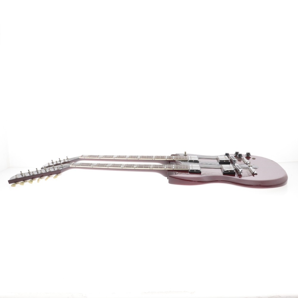 ■ Gibson ギブソン ダブルネックギター EDS-1275 90年製 レッド系 ハードケース付き 音出し確認済み_画像4