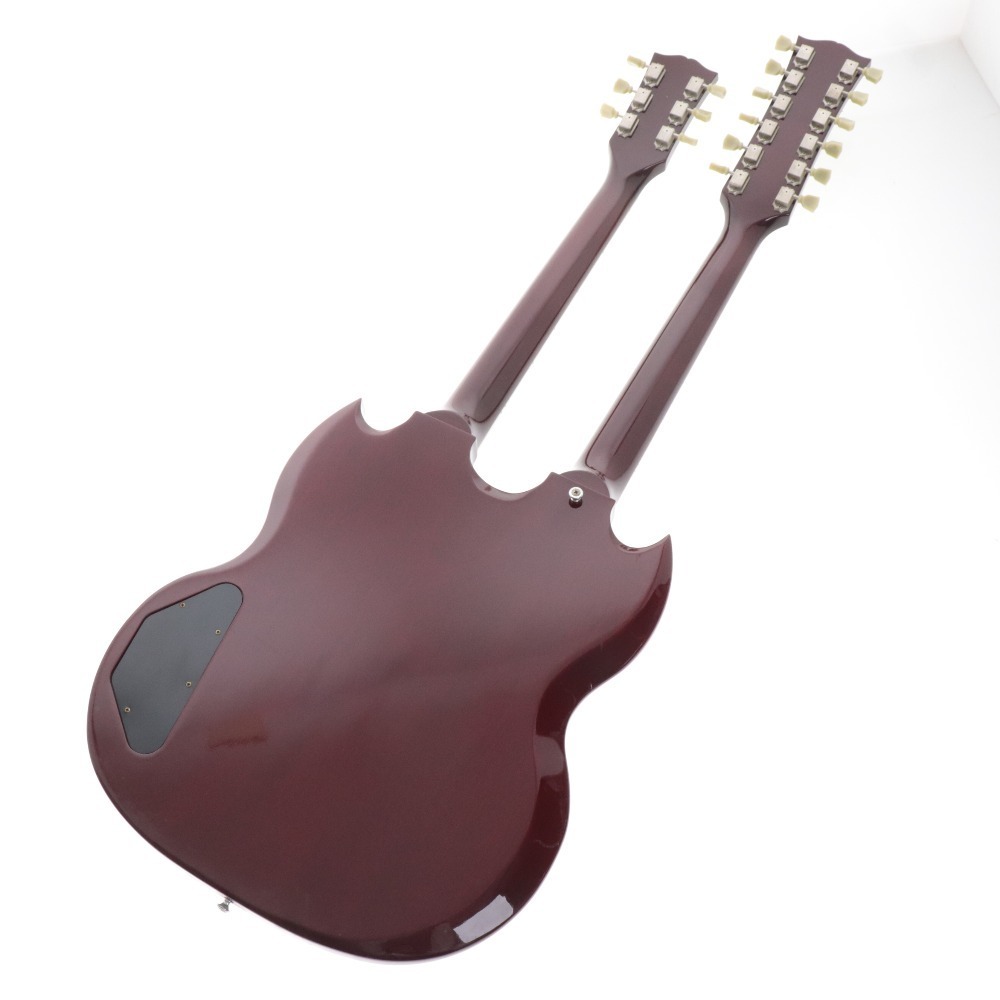 ■ Gibson ギブソン ダブルネックギター EDS-1275 90年製 レッド系 ハードケース付き 音出し確認済み_画像3