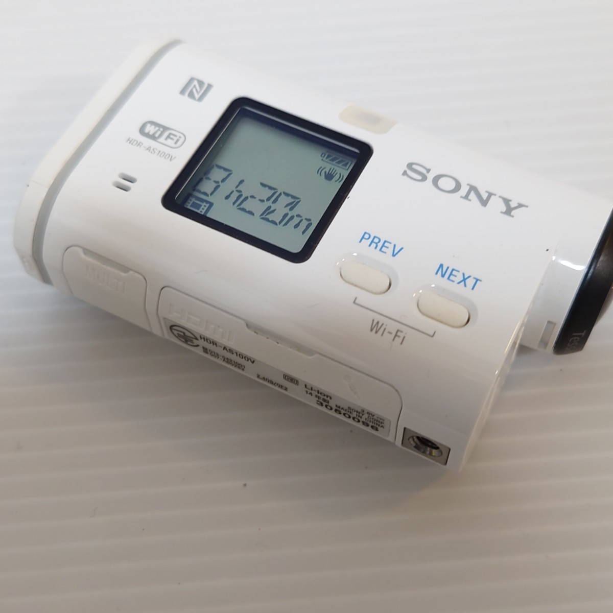 １円スタート！SONY　splashproof exmor R 13.5 アクションカメラ デジタルビデオカメラ ソニー 光学　ジャンク_画像5
