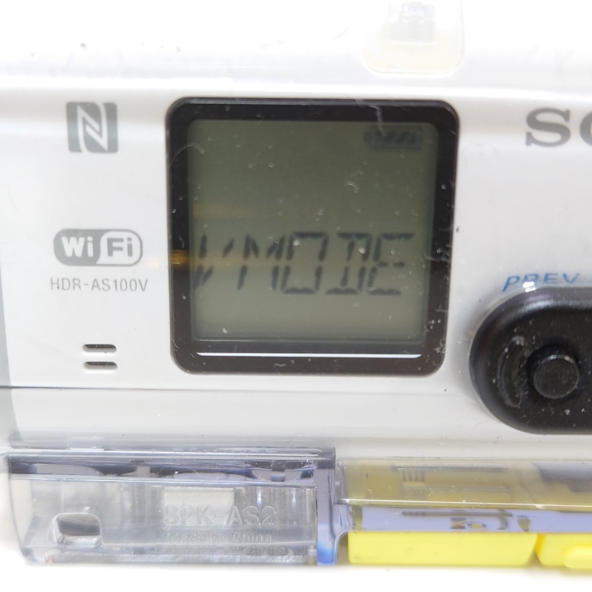 １円スタート！SONY　splashproof exmor R 13.5 アクションカメラ デジタルビデオカメラ ソニー 光学　ジャンク_画像9