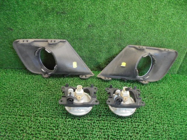 2EX4552 FF5)) Peugeot 207 ABA-A75F01 2010 year Cielo original fog lamp left right set + with cover A046193