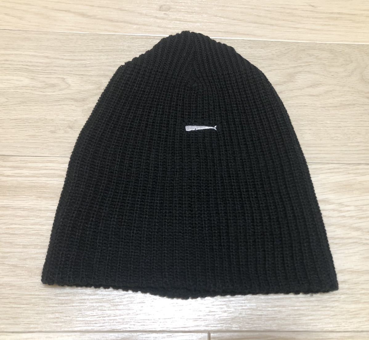 DESCENDANT / ディセンダント 19AW CACHALOT BEANIE BLACK アクリル ビーニー ニットキャップ ブラック_画像3