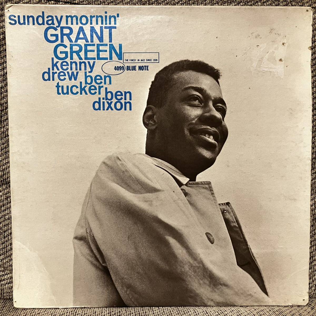 USオリジ MONO Grant Green Sunday Mornin' 1962年グラントグリーン BLUE NOTE LP Kenny Drew