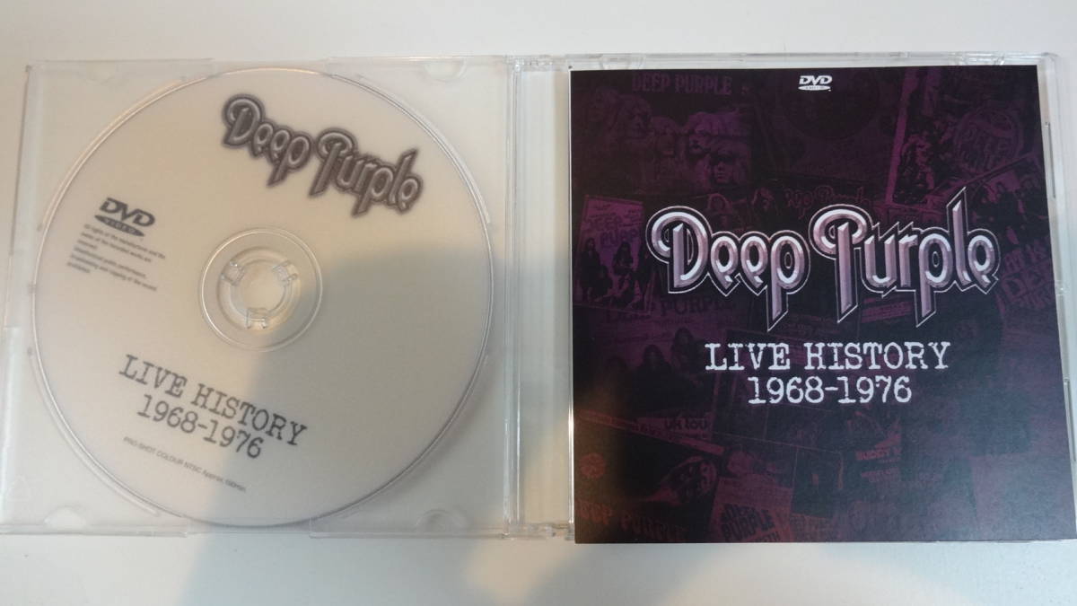 ＤＶＤ・DEEP PURPLE/LIVE HISTORY 1968-1976の画像1