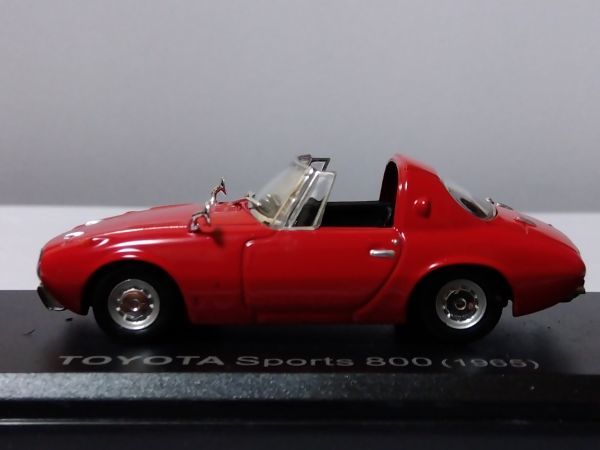 ★トヨタ　スポーツ800（1965）　　　　1/43アシェット国産名車コレクション★_画像2