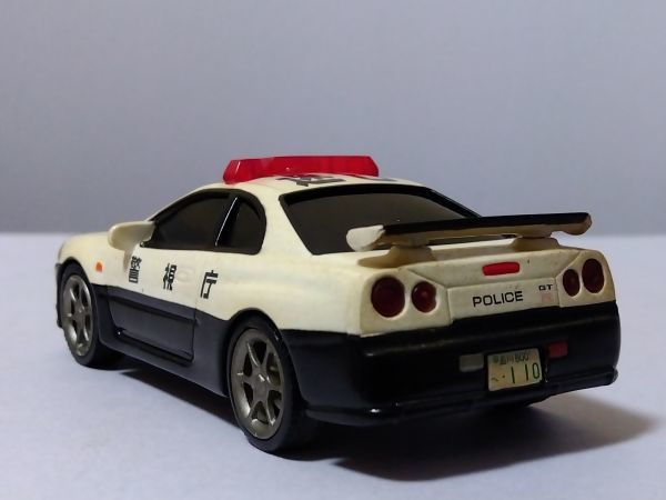 ★日産スカイライン　GT-R　R34（警視庁）　　　1/43イワヤ★_画像3