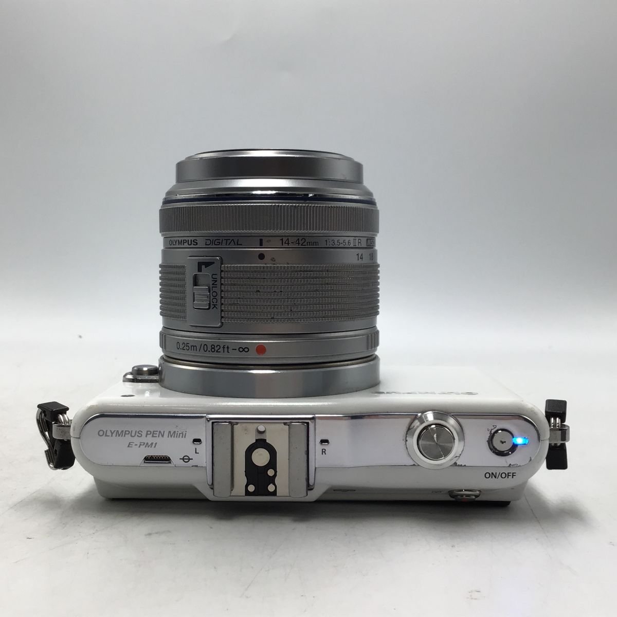 カメラ Olympus PEN Mini E-PM1 / M.ZUIKO DIGITAL 14-42mm F3.5-5.6 デジタル一眼レフ セット品 ジャンク品 [1373HJ]_画像6