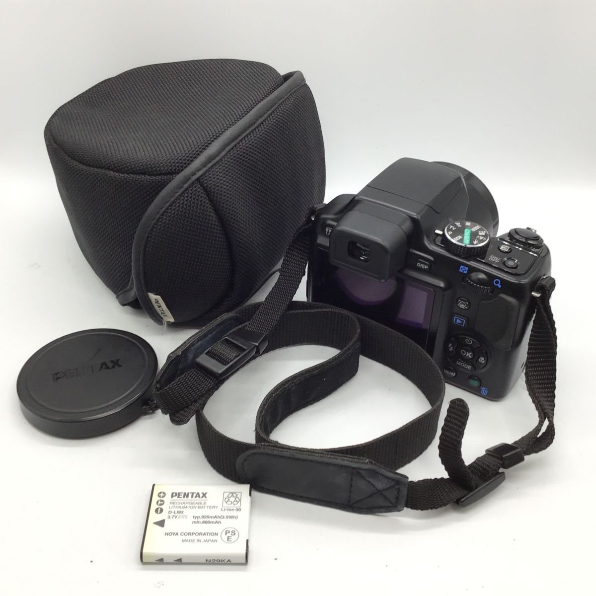 カメラ Pentax X70 SR 12MEGAPIXELS WIDE 26mm OPTICAL 24X ZOOM 4.6-110.4mm 一眼レフ セット品 ジャンク品 [6558KC]_画像8