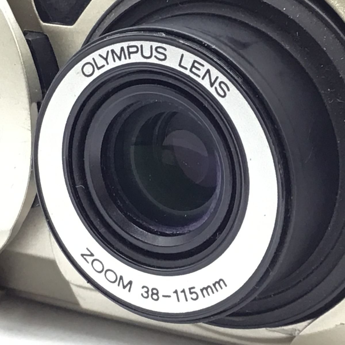 カメラ Olympus μ mju Ⅱ 115 VF 38-115mm ミュー コンパクト 本体 現状品 [2198JC]_画像2