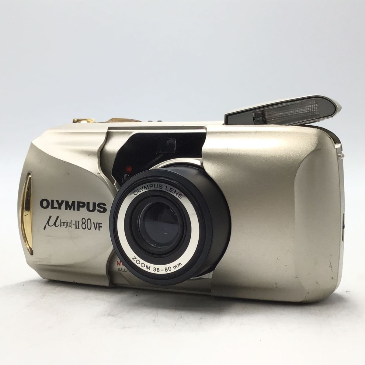 カメラ Olympus μ mju Ⅱ 80 VF 38-80mm ミュー コンパクト 本体 現状品 [6639KC]_画像1