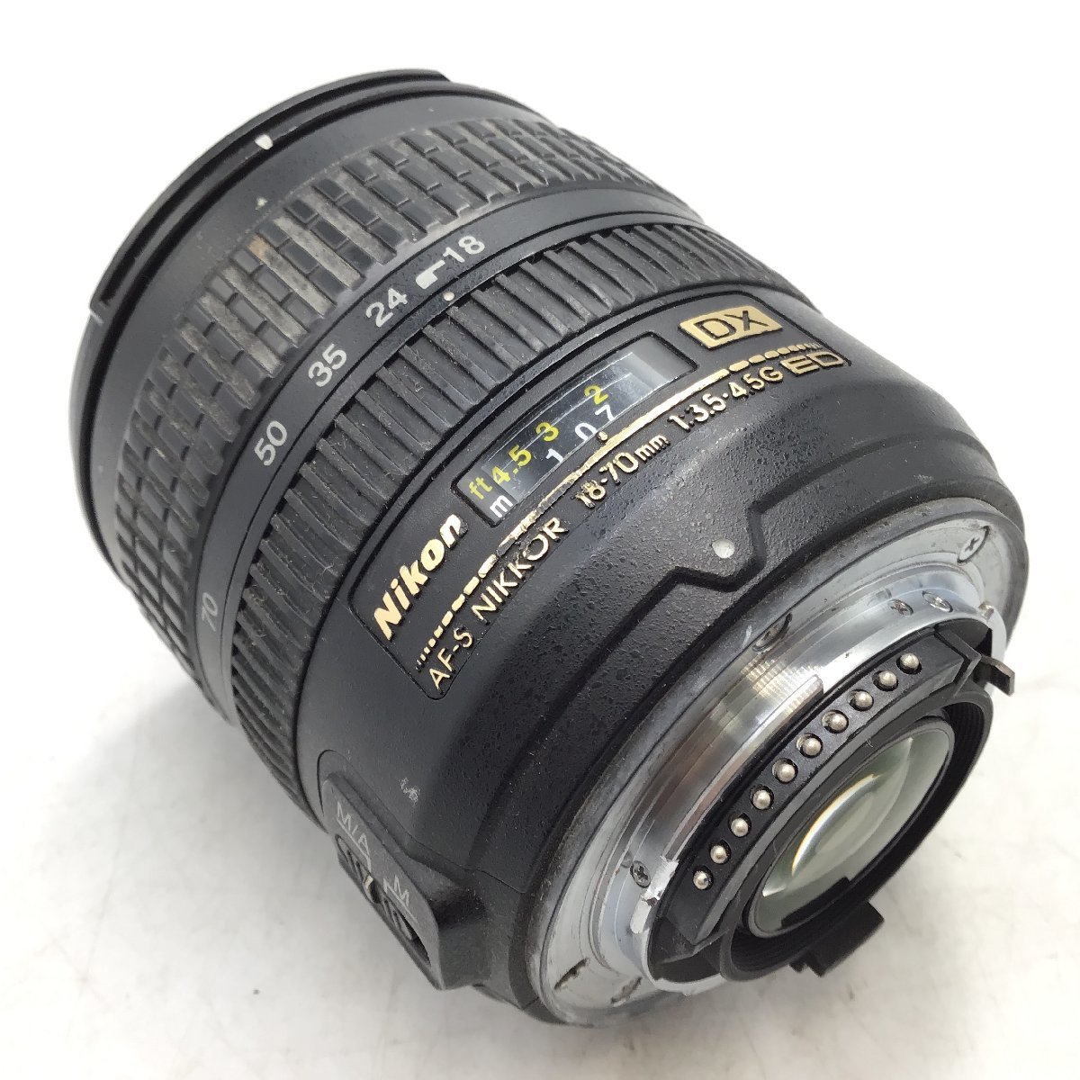 カメラ Nikon AF-S DX NIKKOR 18-70mm f3.5-4.5G ED 一眼レフ レンズ 現状品 [6663KC]_画像4